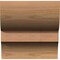 Ekena Millwork Ridgewood Rough Sawn Rafter Tail, Western Red Cedar, 6"W x 6"H x 24"L RFT06X06X24RID00RWR - alternate 3